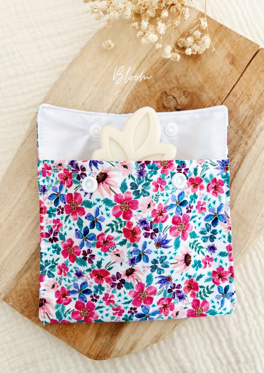 Pochette à savon imperméable petit format - Bloom