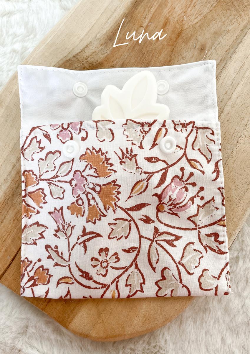 Pochette à savon imperméable petit format - Luna