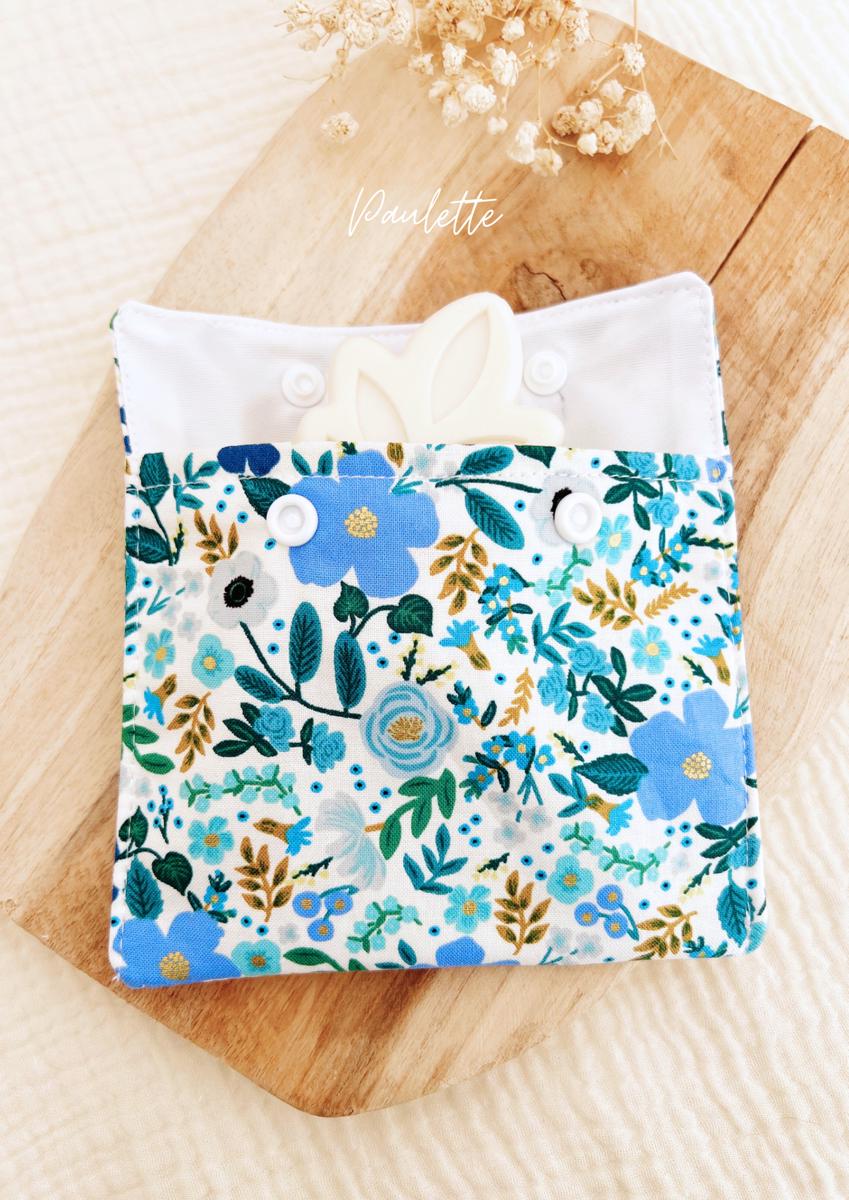 Pochette à savon imperméable petit format - Paulette *