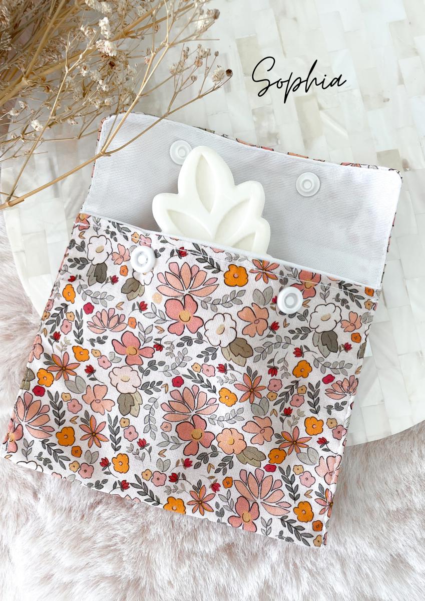 Pochette à savon imperméable petit format - Sophia