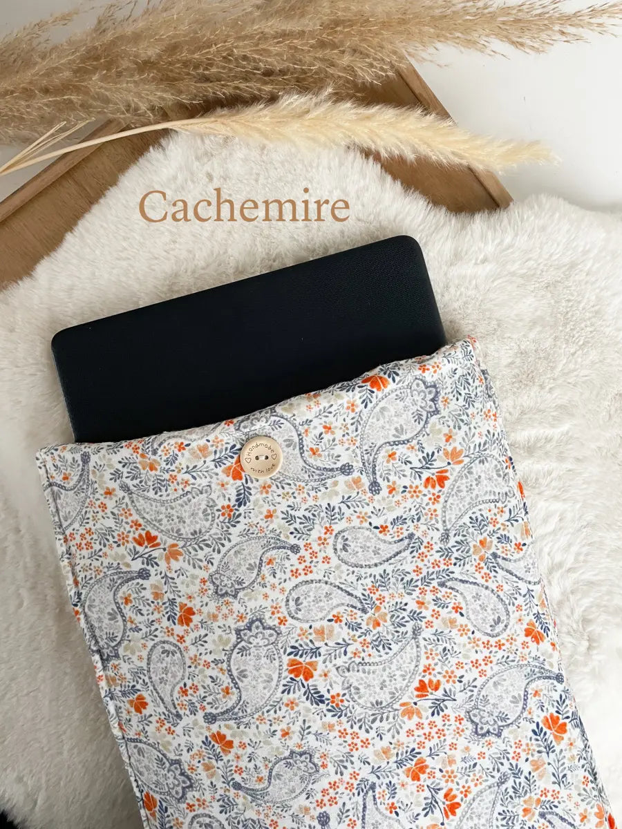 Pochette pour ordinateurs (max 17" pouces) - Cachemire
