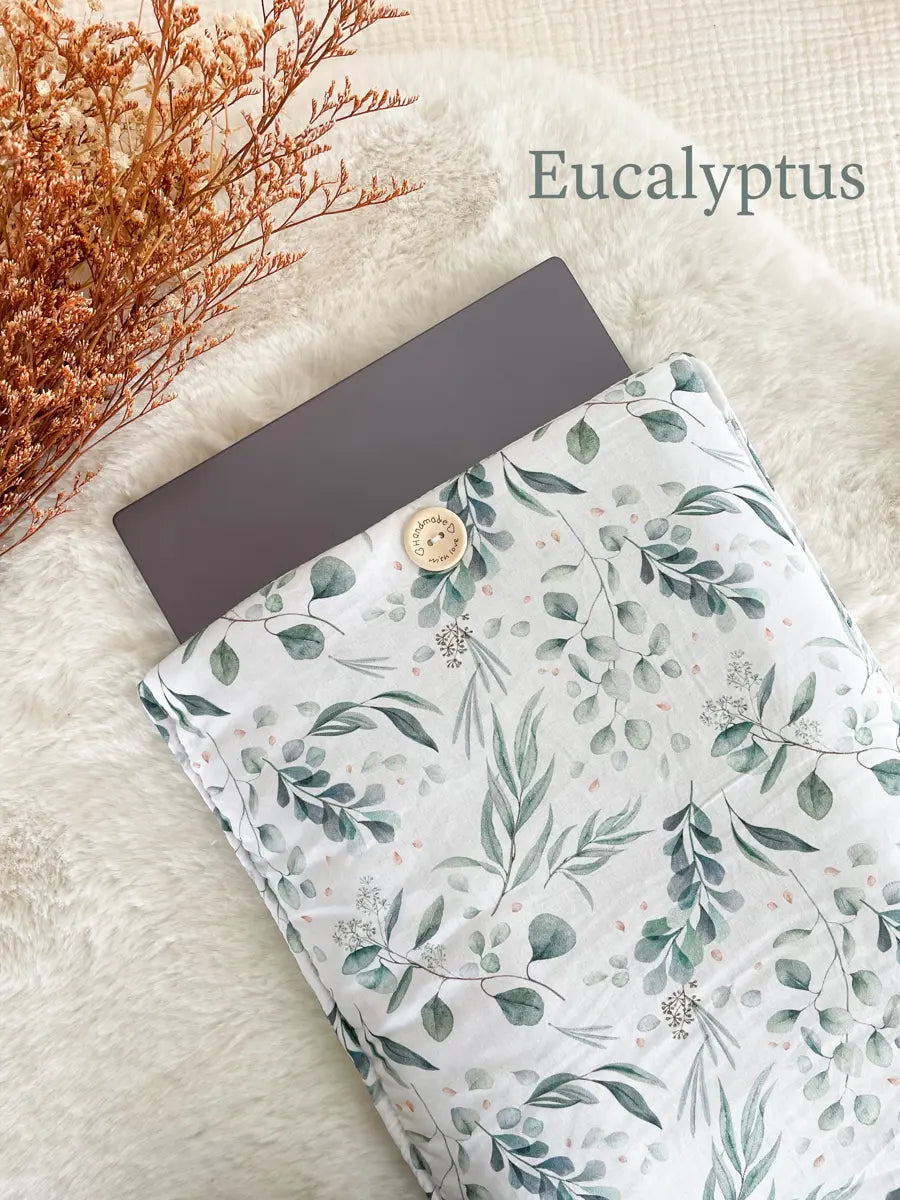 Pochette pour ordinateurs (max 15'6 pouces) - Eucalyptus