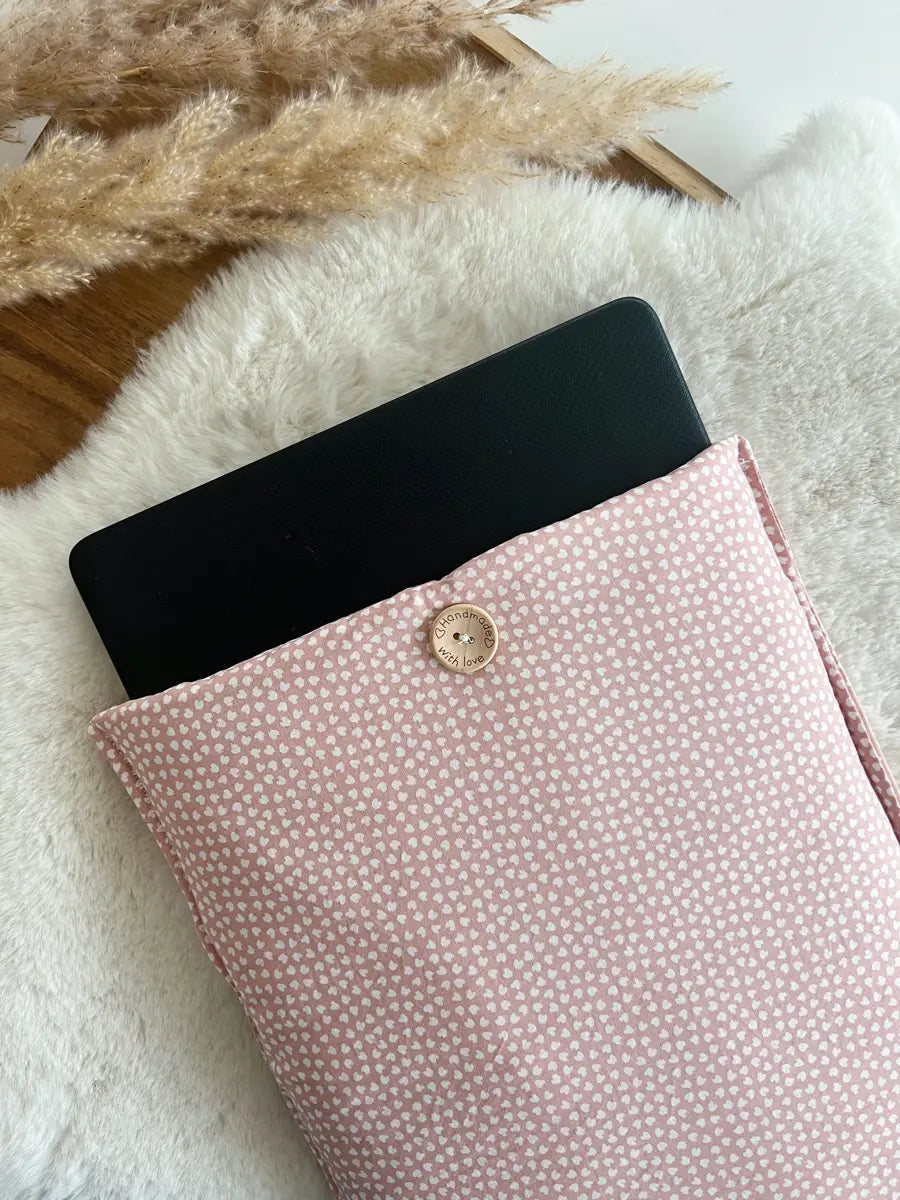 Pochette pour ordinateurs (max 15'6 pouces) - Rose