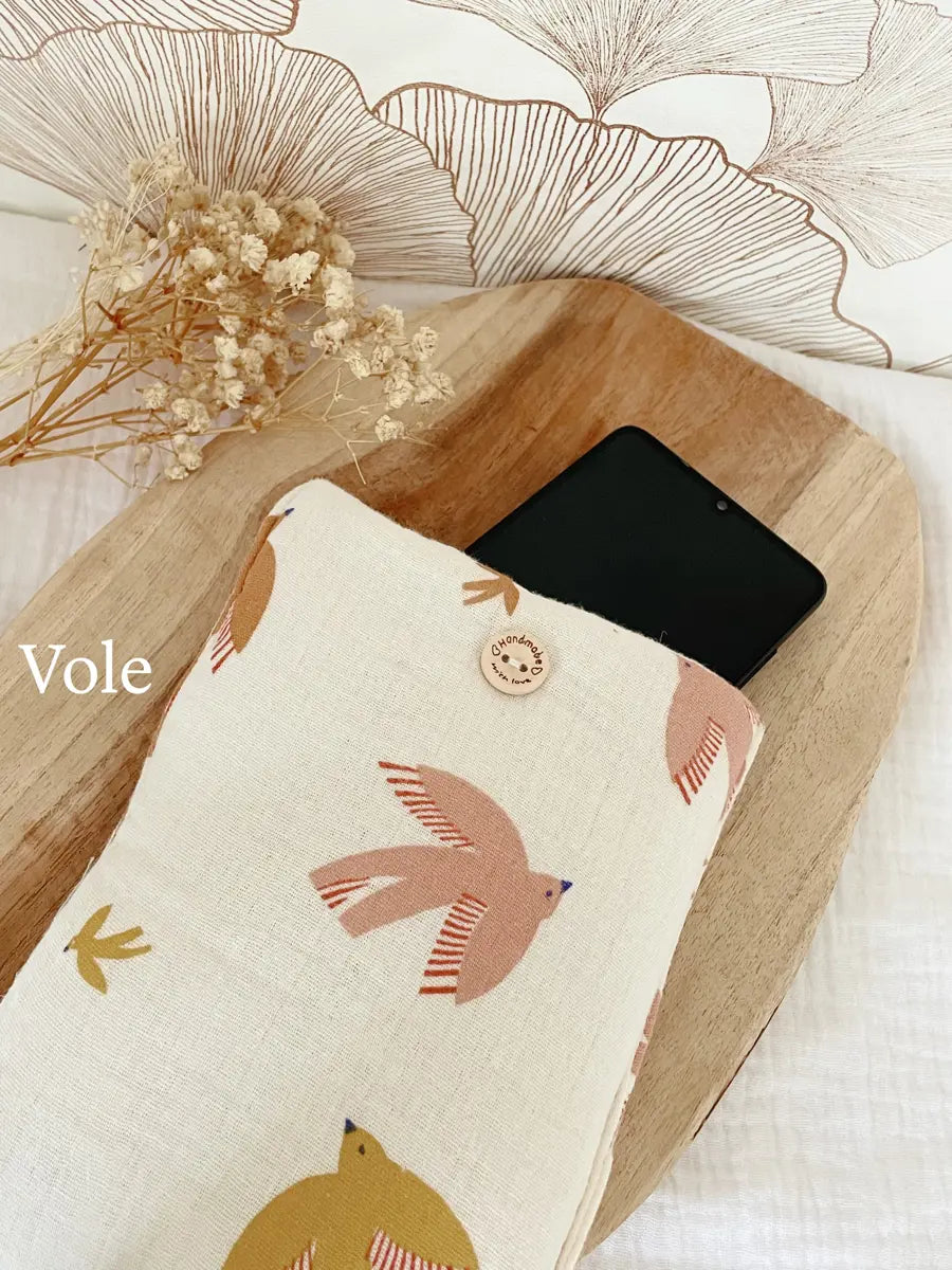 Pochette pour téléphone portable (max. 8,5cm de largeur) - 8