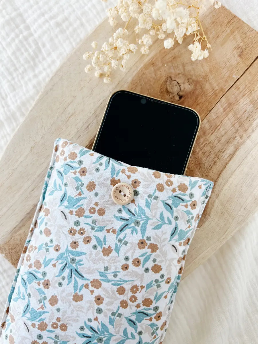 Pochette pour téléphone portable (max. 8,5cm de largeur) - Blue spring