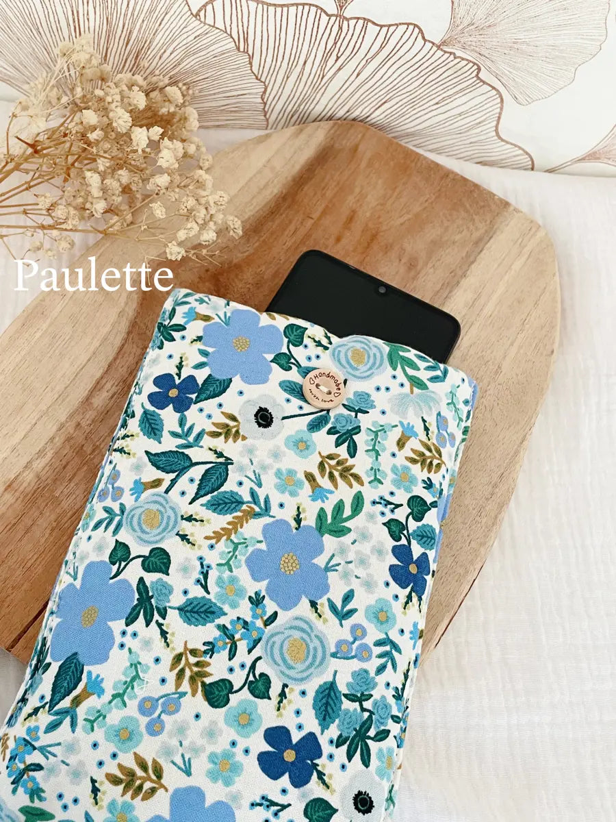 Pochette pour téléphone portable (max. 8,5cm de largeur) - Paulette *