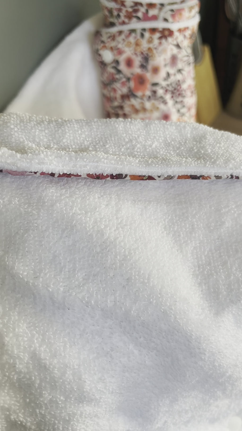 Feuille essuie-tout lavable microfibre (sans pressions)