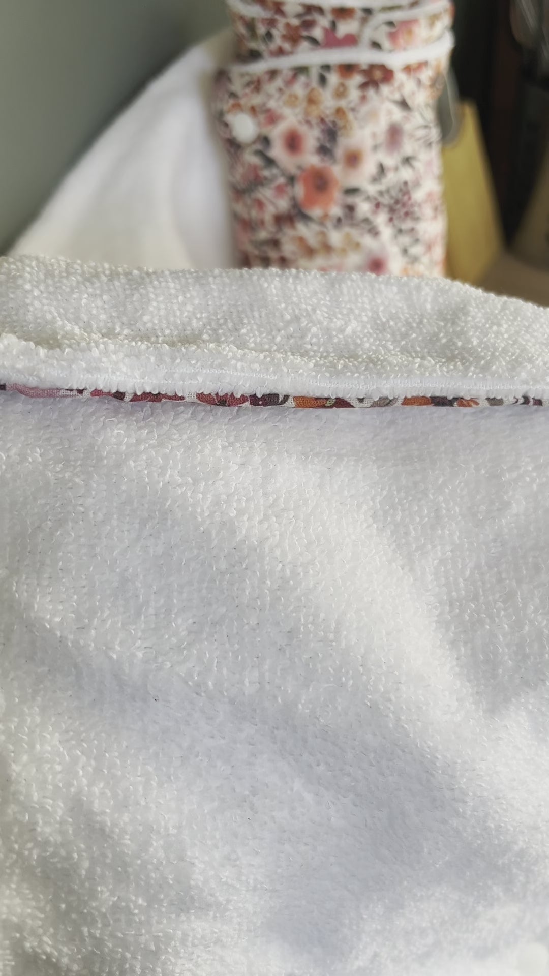 Feuille essuie-tout lavable microfibre (sans pressions)