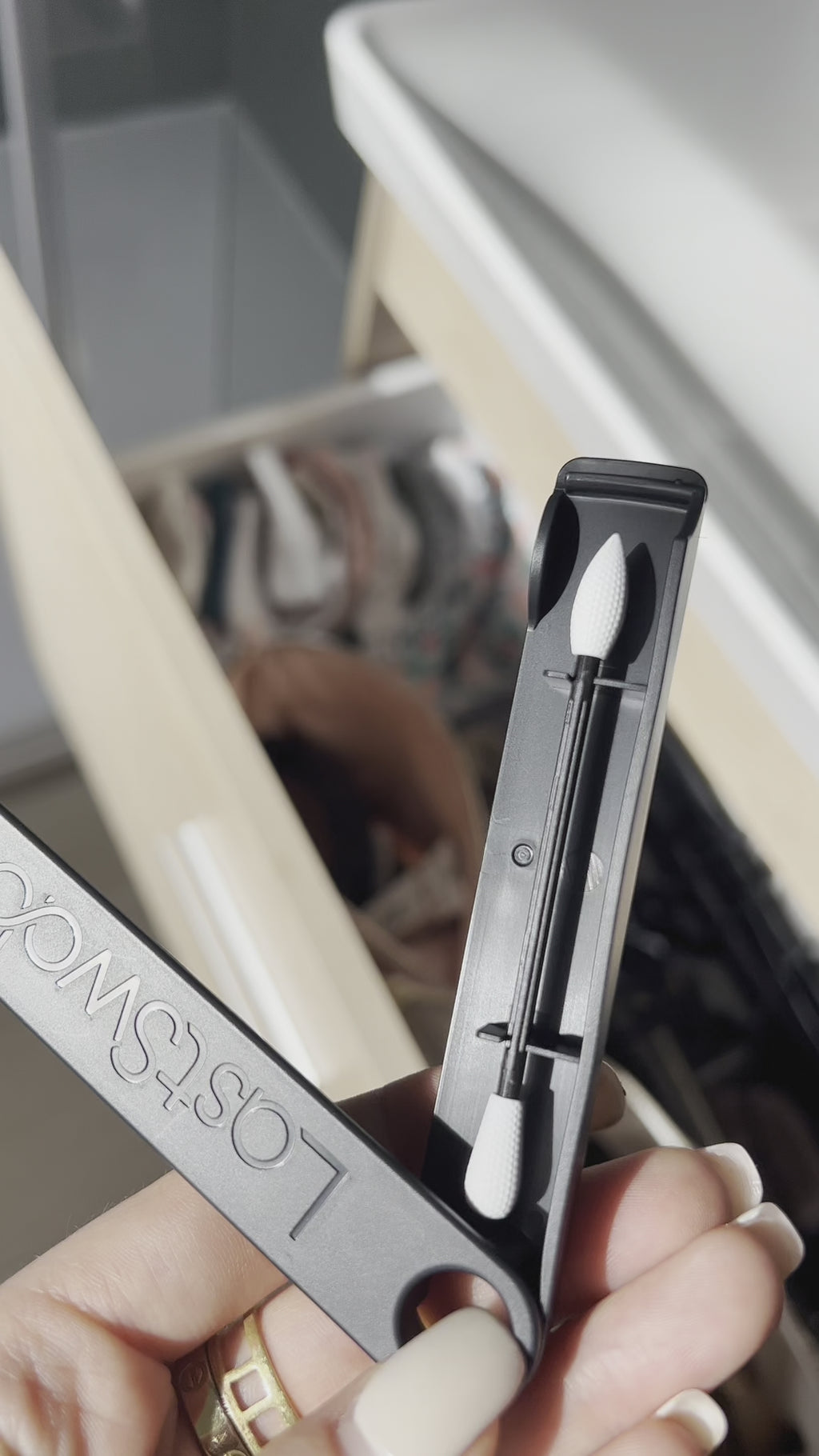 Coton-tige MAQUILLAGE réutilisable - Lastswab