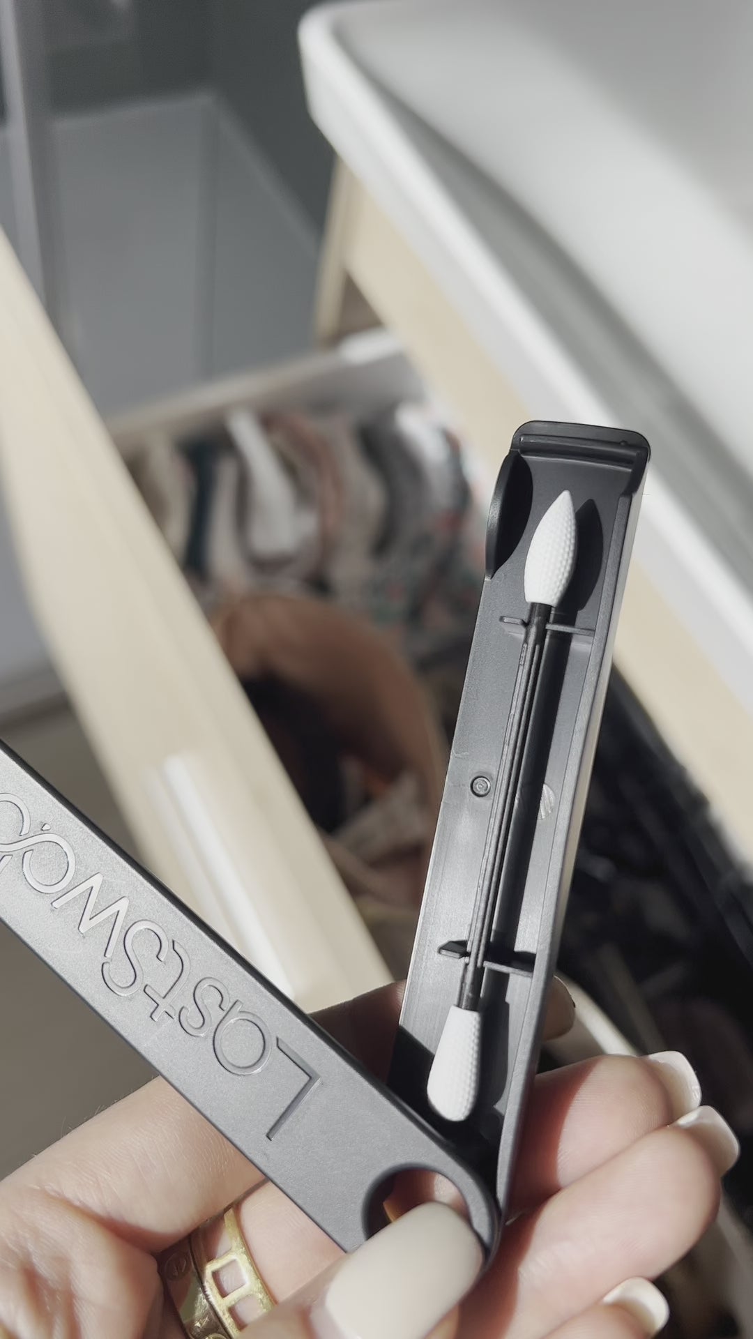 Coton-tige MAQUILLAGE réutilisable - Lastswab