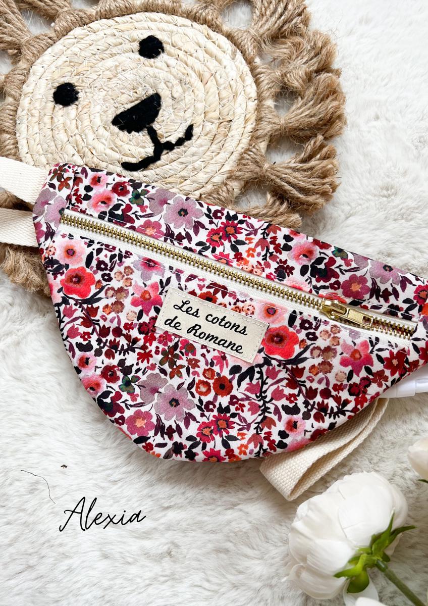 Sac banane enfants - Les cotons de Romane - Alexia