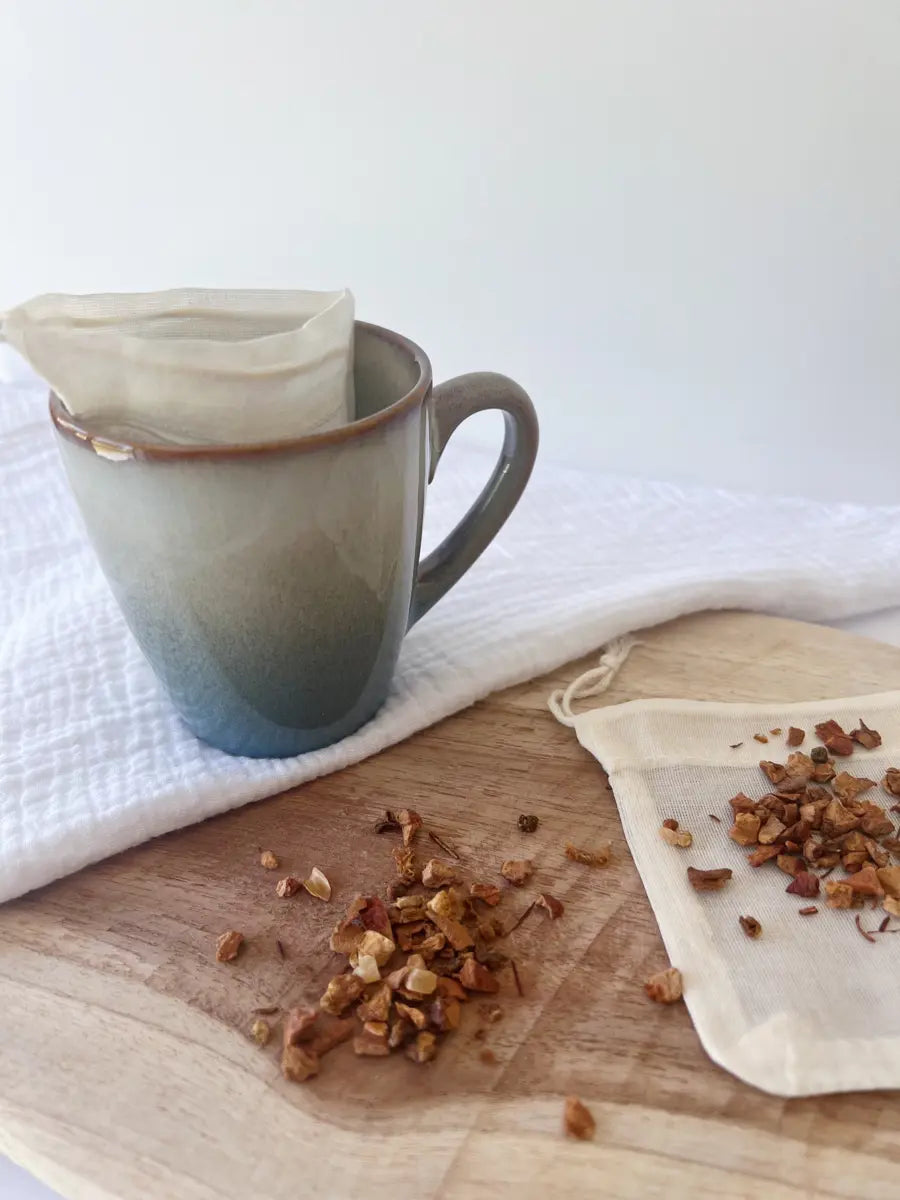 Sachet de thé en coton bio - 2