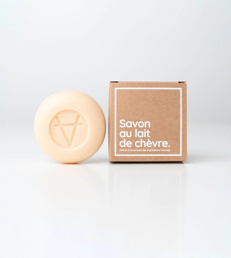 Savon lait de chèvre (visage et corps) - Soin Amalthée - Beurre de karité