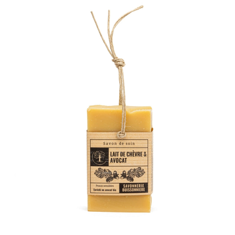 Savon lait de chèvre et avocat (acné, eczéma, rougeurs etc.) - La savonnerie buissonnière - 2