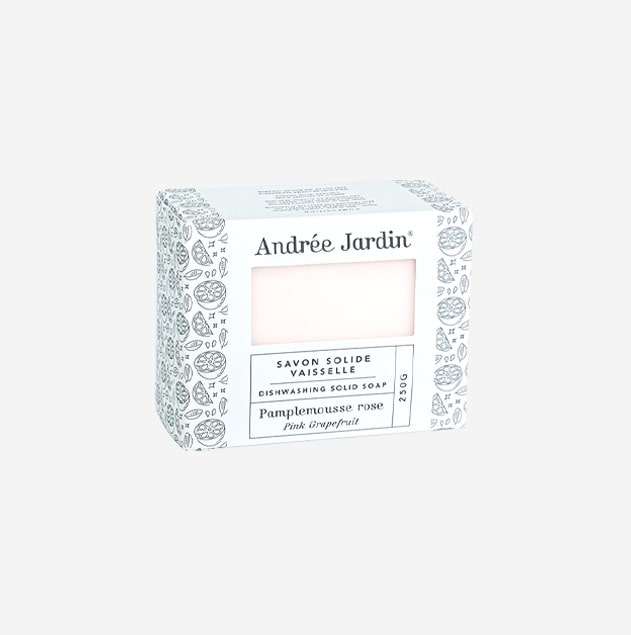 Savon vaisselle solide - Andrée Jardin - Les cotons de Romane : Produits d'hygiène réutilisables et lavables