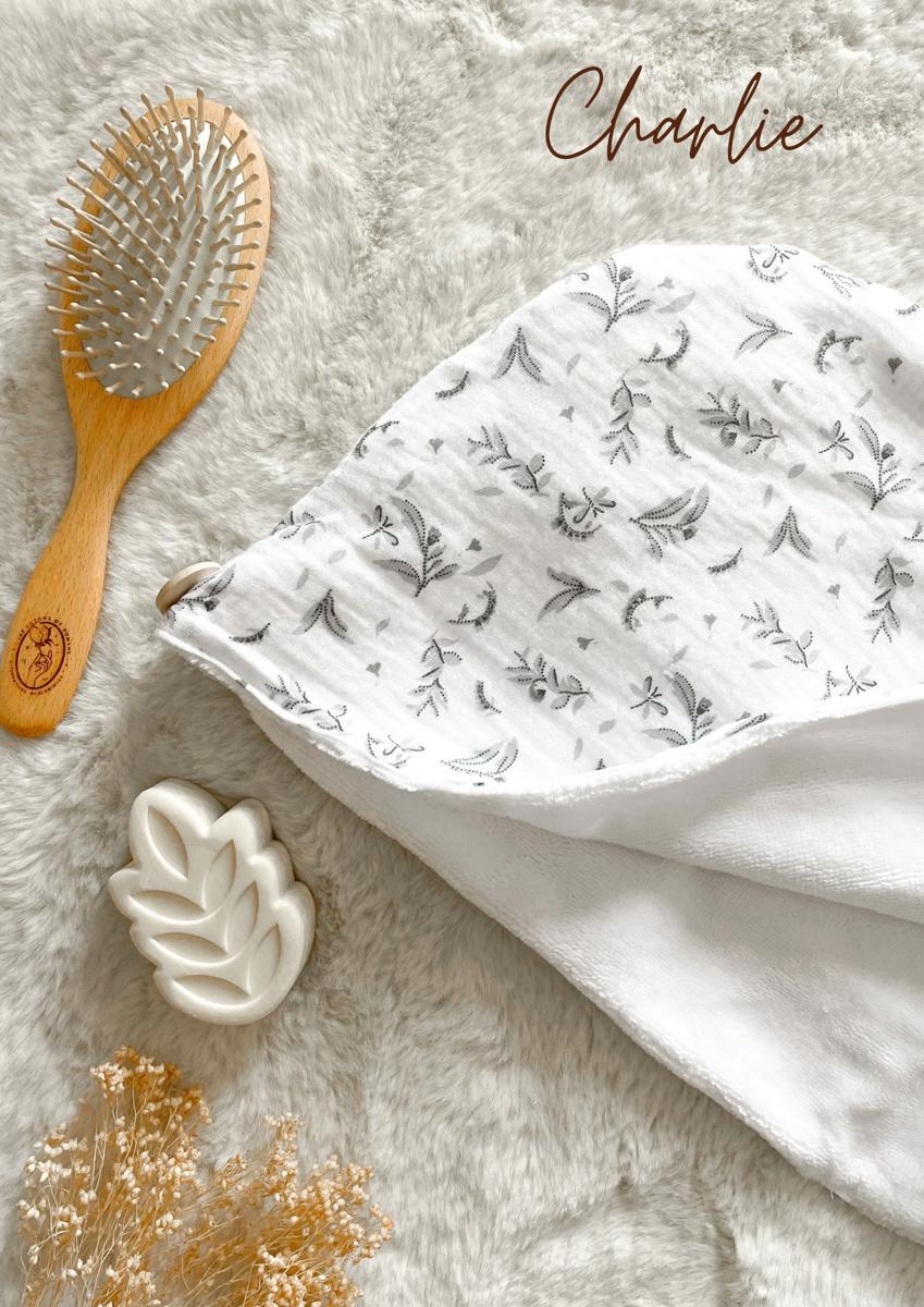 Serviette / turban pour cheveux - Charlie