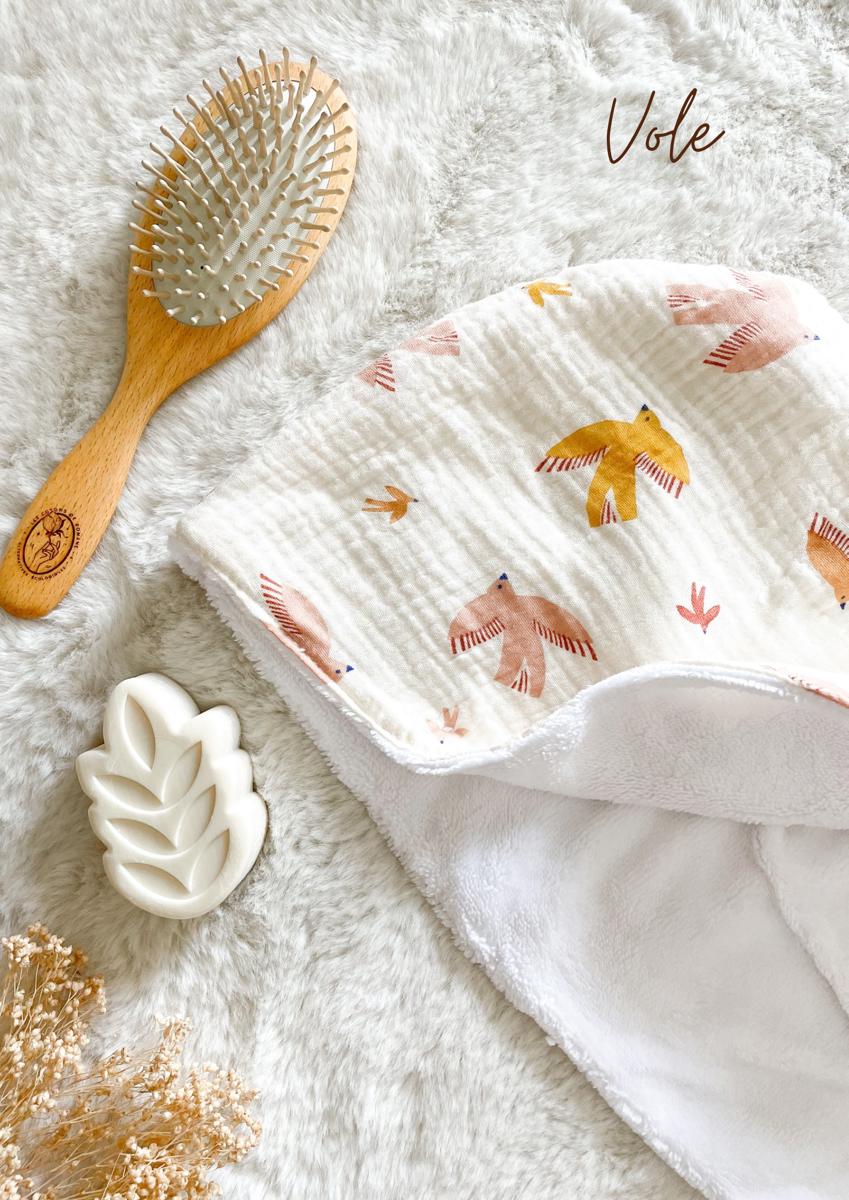 Serviette / turban pour cheveux - Vole