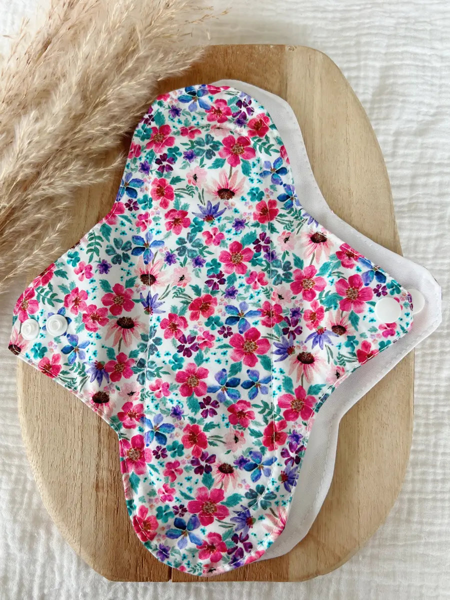 Serviette hygiénique lavable pour flux important - Bloom