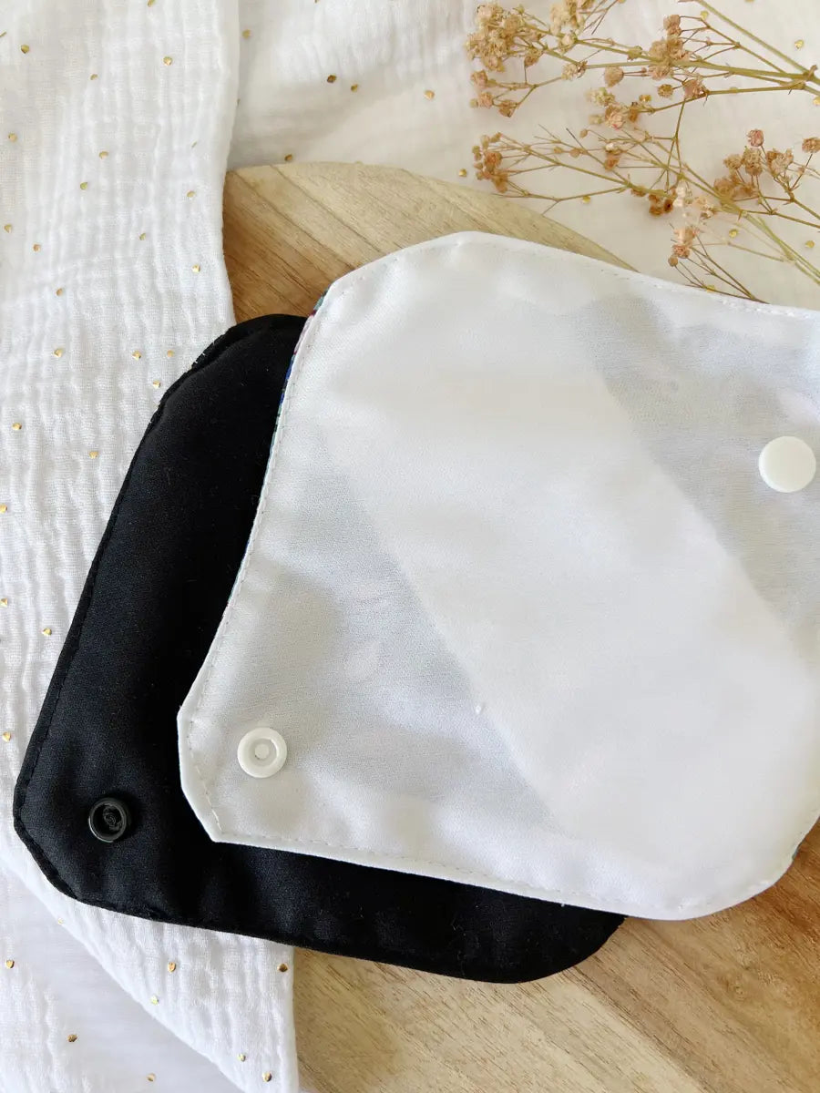 Serviette lavable flux MOYEN – Serviette hygiénique de jour