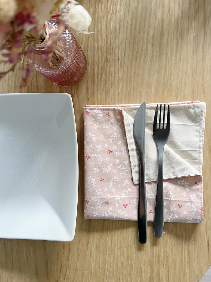 Serviettes de table (lot de 4 serviettes) - Adeline