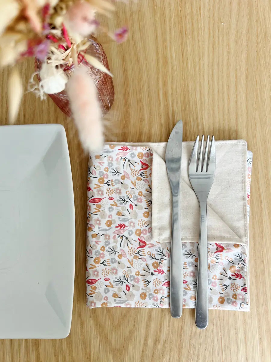 Serviettes de table (lot de 4 serviettes) - Irina