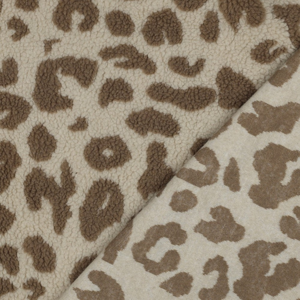 Teddy léopard taupe - 2