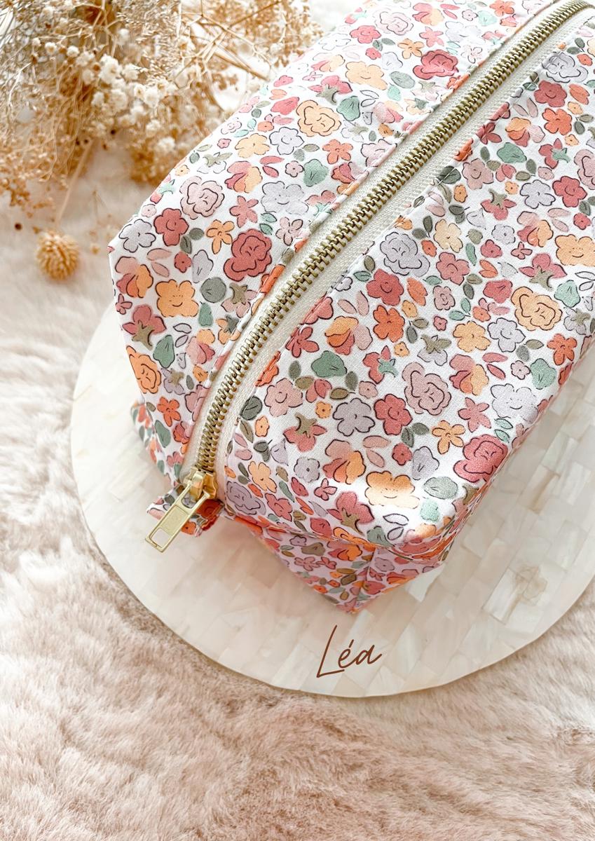 Trousse de toilette (intérieur imperméable) - Léa