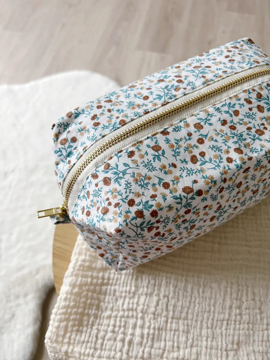 Trousse de toilette (intérieur imperméable) - Léonie