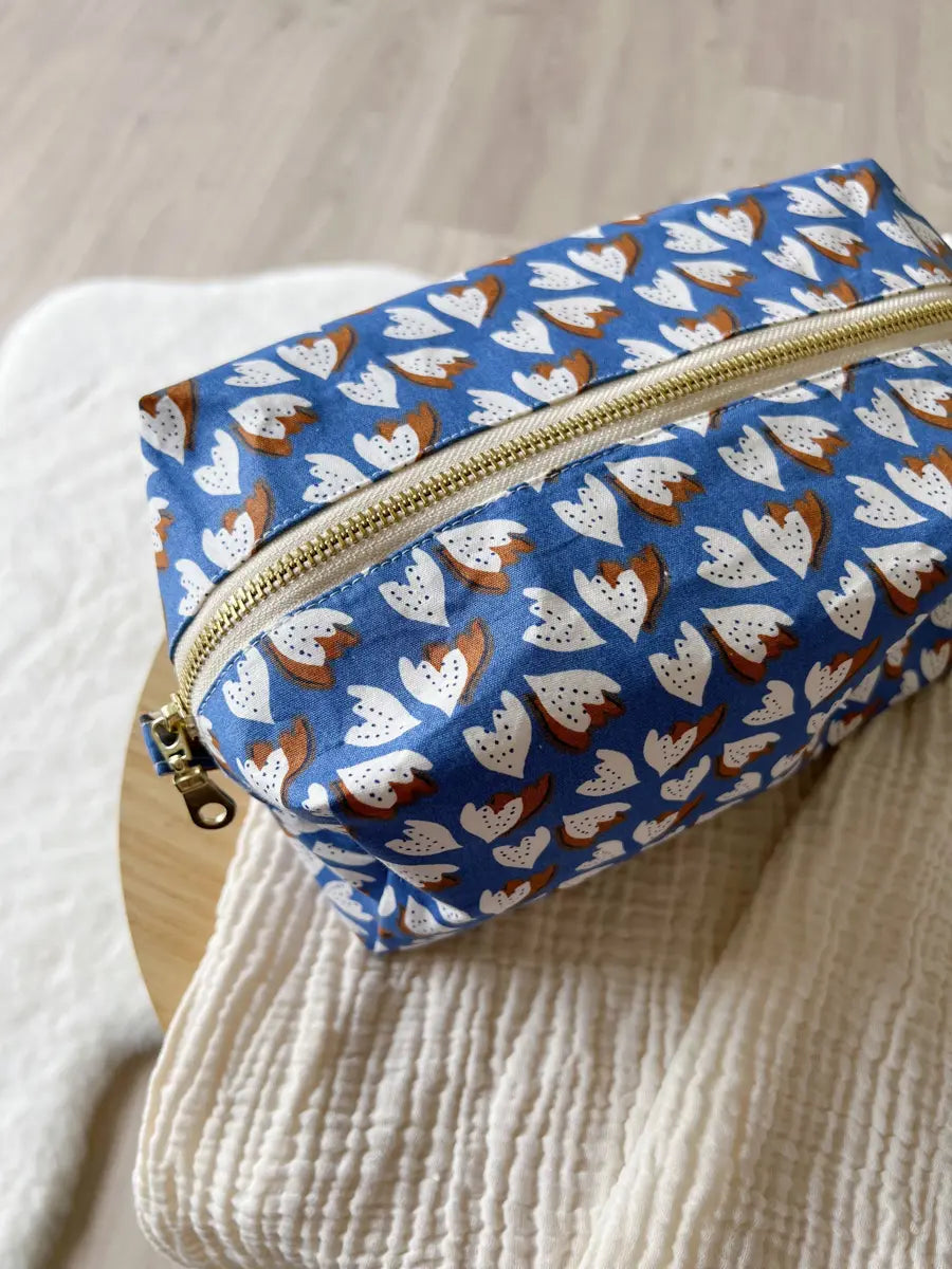 Trousse de toilette (intérieur imperméable) - Plumes