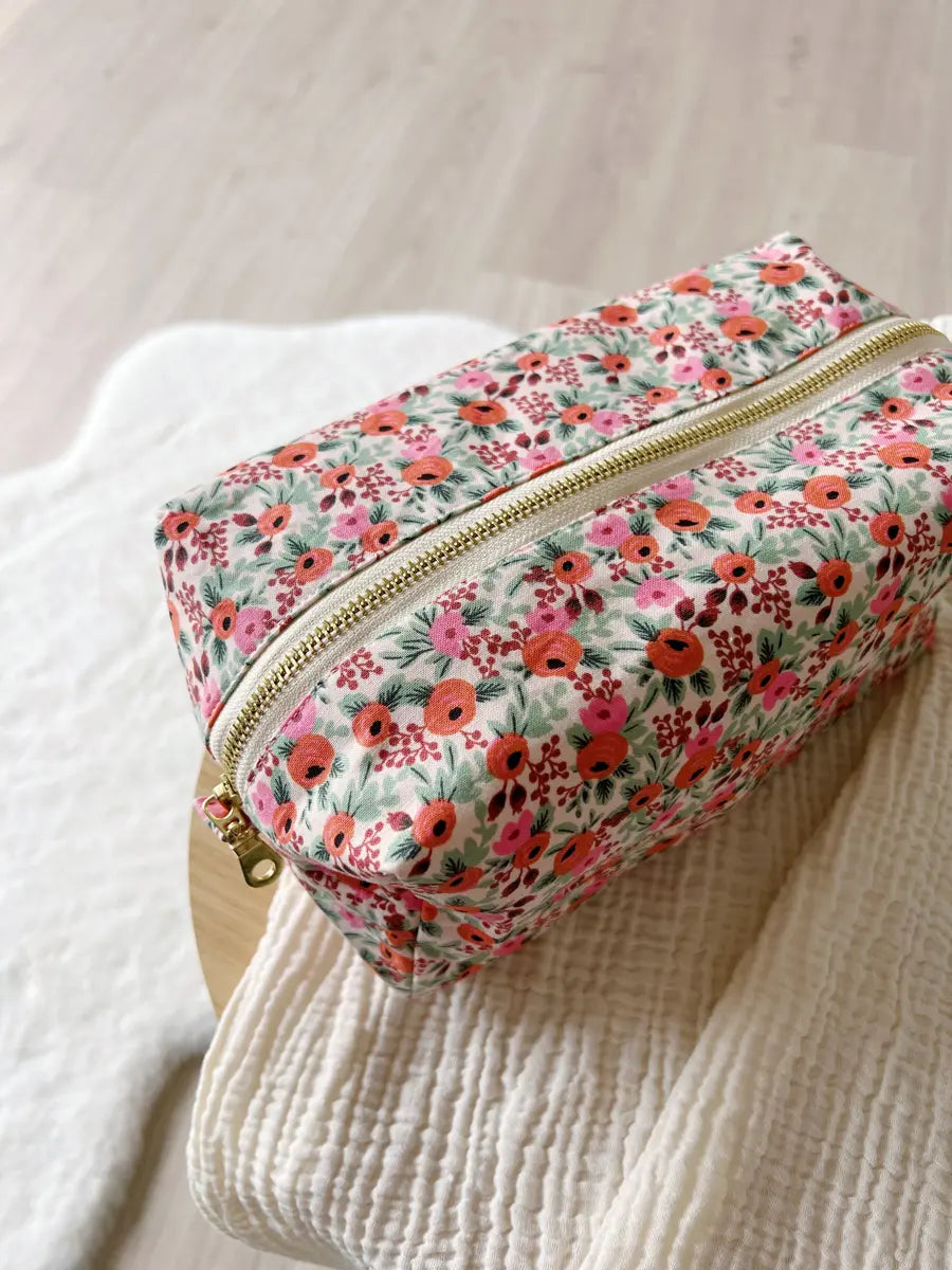 Trousse de toilette (intérieur imperméable) - Rosa *