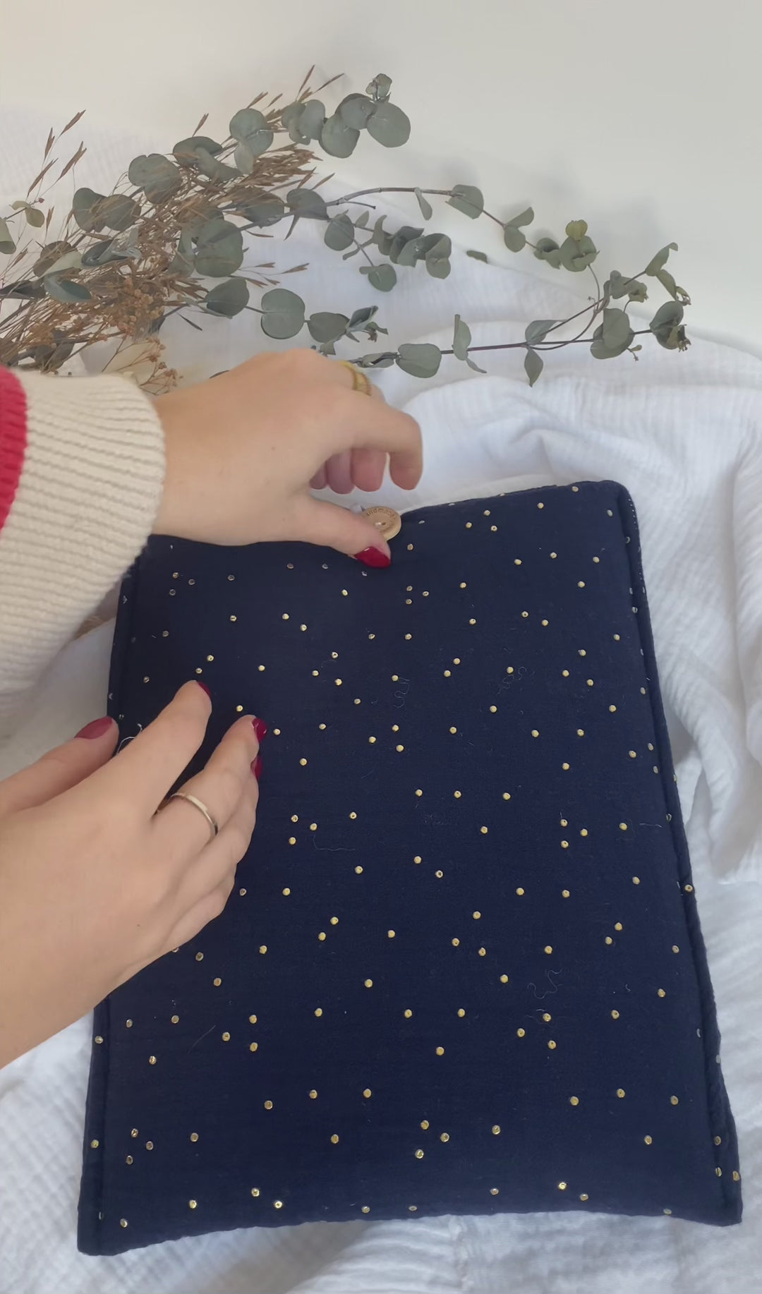 Grande pochette à livre ou tablette