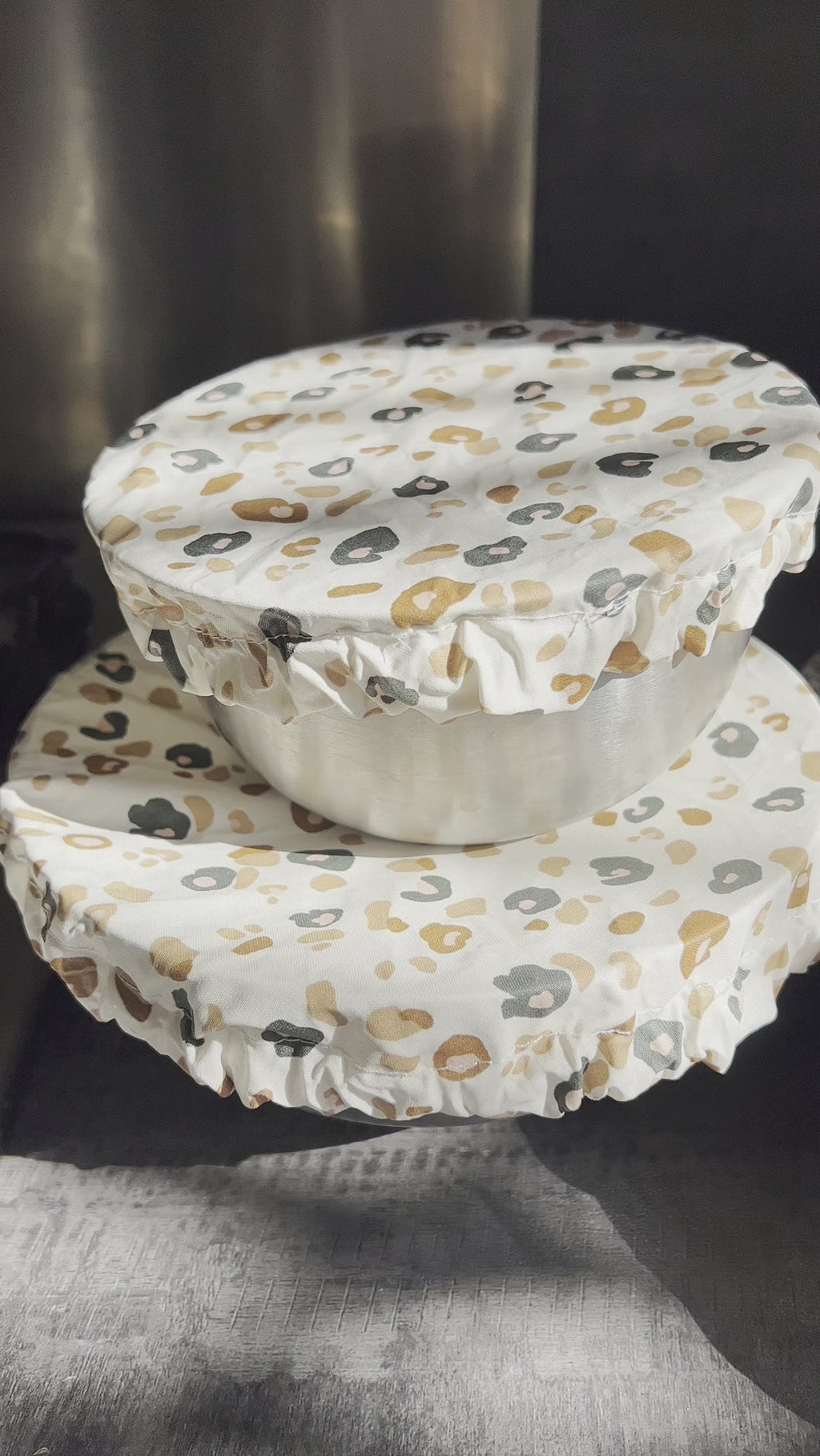 Couvre-bol réutilisable en tissu - Taille XL