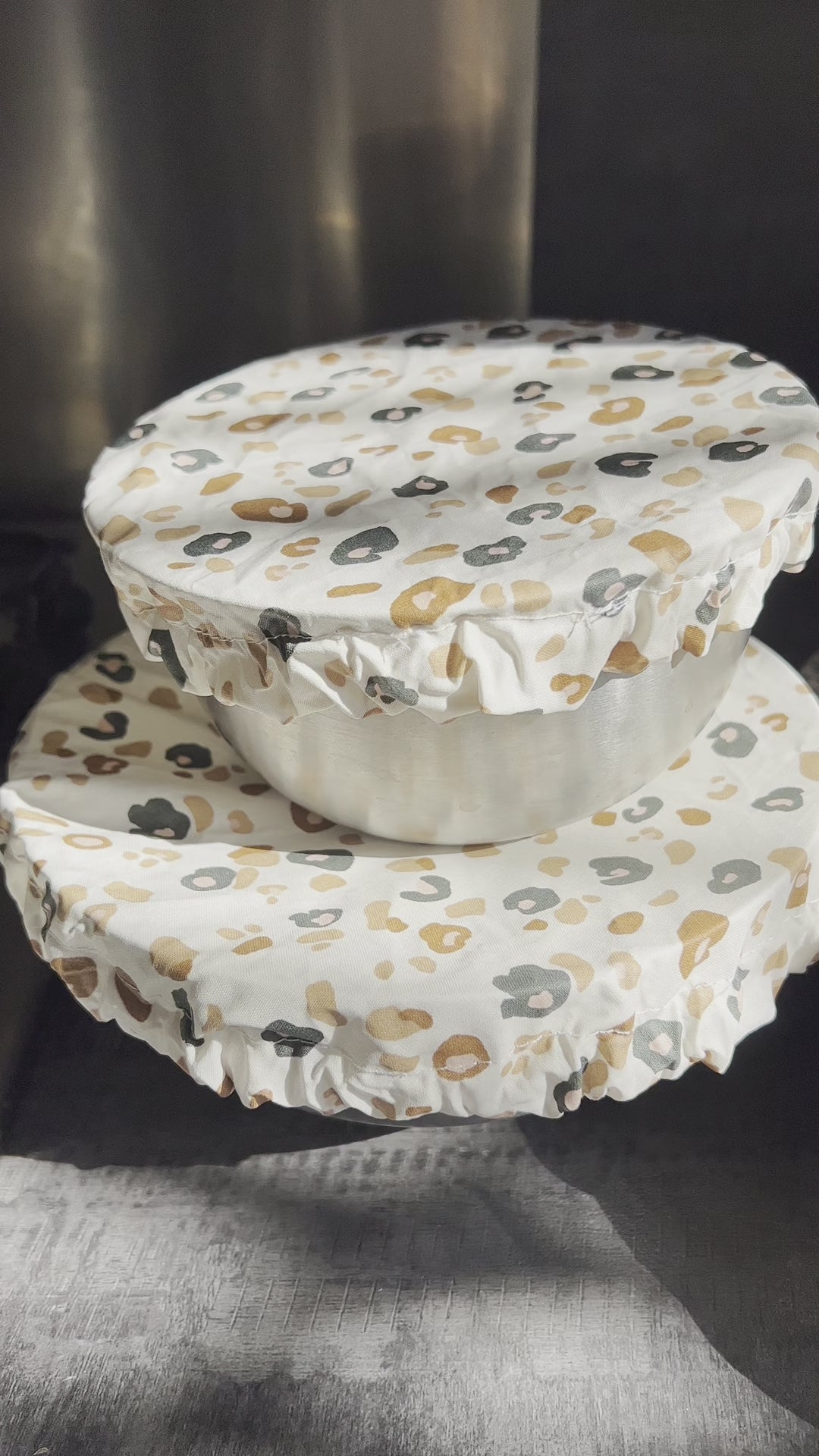 Couvre-bol réutilisable en tissu - Taille XL
