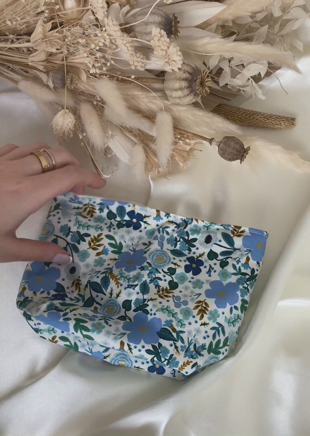 Petite panière en tissu